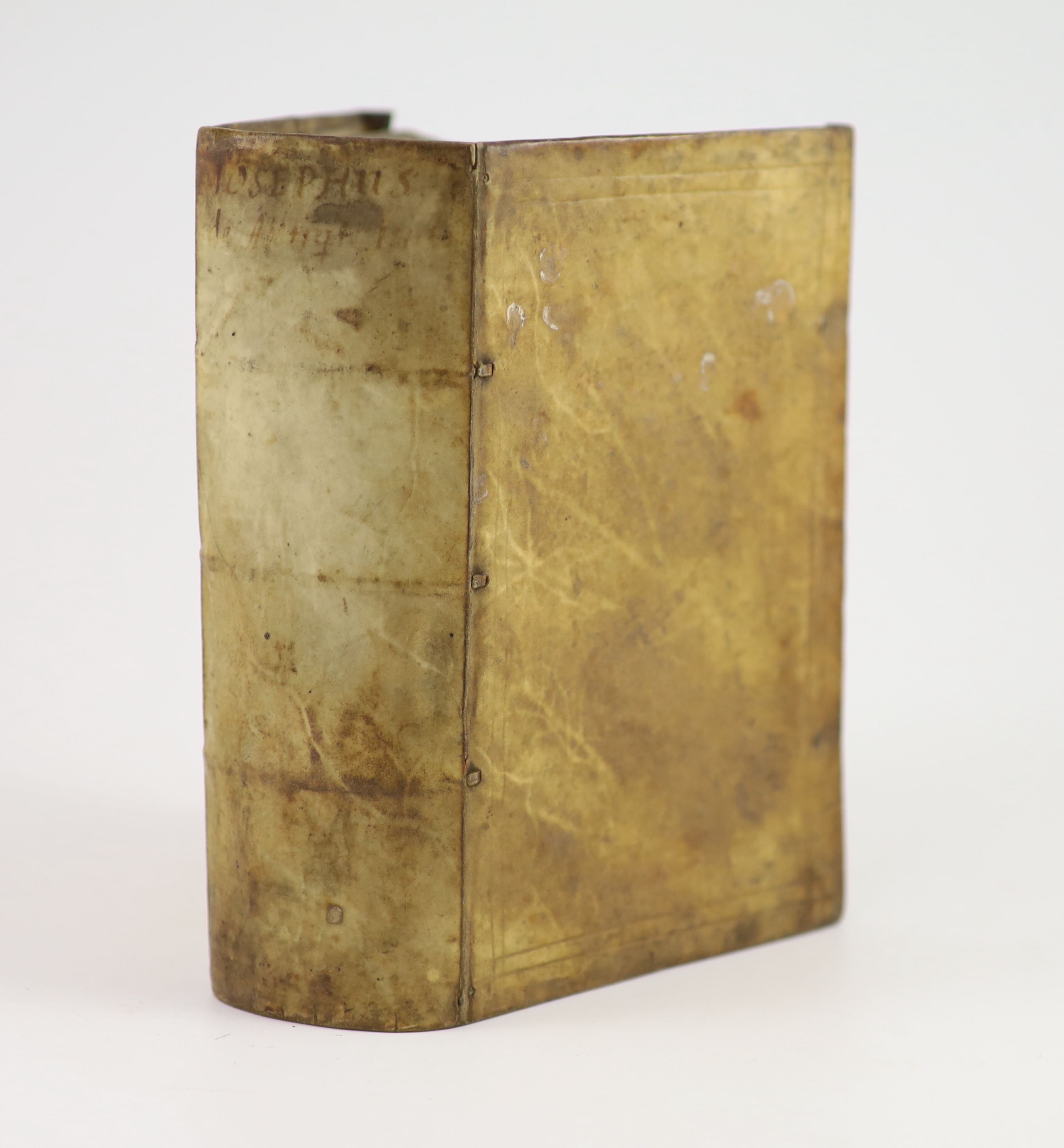 Josephus, Flavius. Opera. De Antiquitatibus Judaicis libri xx ...
